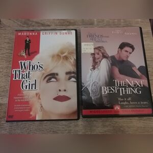 Madonna the Next Best Thing & whos that girl DVD's